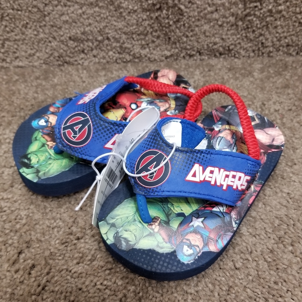 $3 with bundle! Avengers Flip Flops